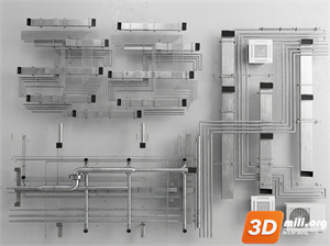Ceiling Decoration Skp Files